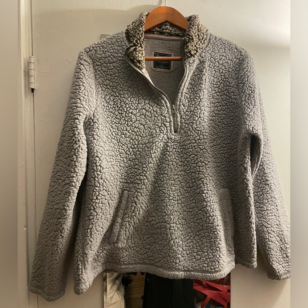 Abercrombie Sherpa Quarter Zip